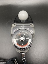 Sekonic Studio Deluxe Dual Purpose Exposure Meter L-28c2 w/ Case  Slide Set