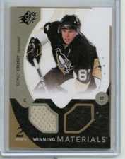 10/11 Upper Deck SPx Sidney Crosby Winning Materials Dual Jersey #3