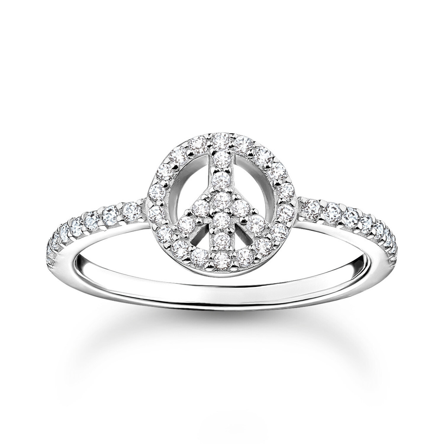 ТОМАС САБО Шмак Даменринг Пис Зильбер TR2373-051-14