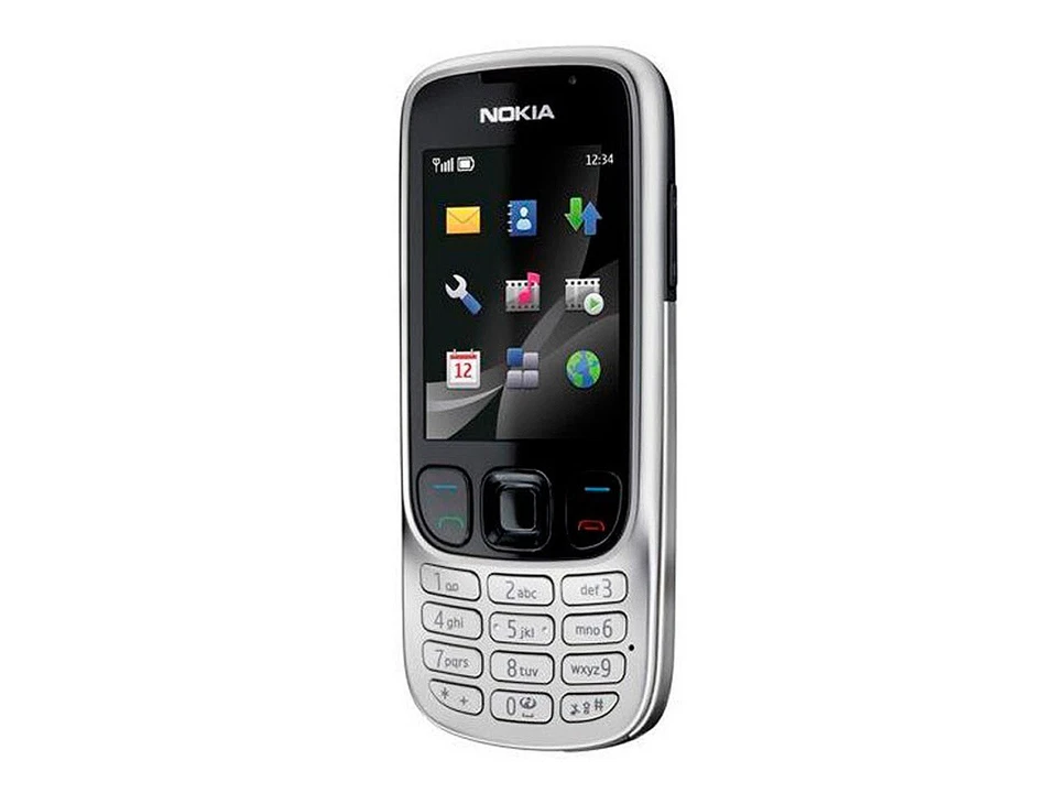 Nokia 6303 Classic Bluetooth Unlocked GSM 2G Original 6303C Cell Phone Silver - Image 4 of 4