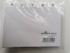 Durable Karteiregister A - Z, DIN A6 quer, 25-teilig, Kunststoff Register