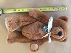 Dakin Large 14" Plush Stuffed Jointed Brown Teddy Bear 1985 With Tags — photo 7