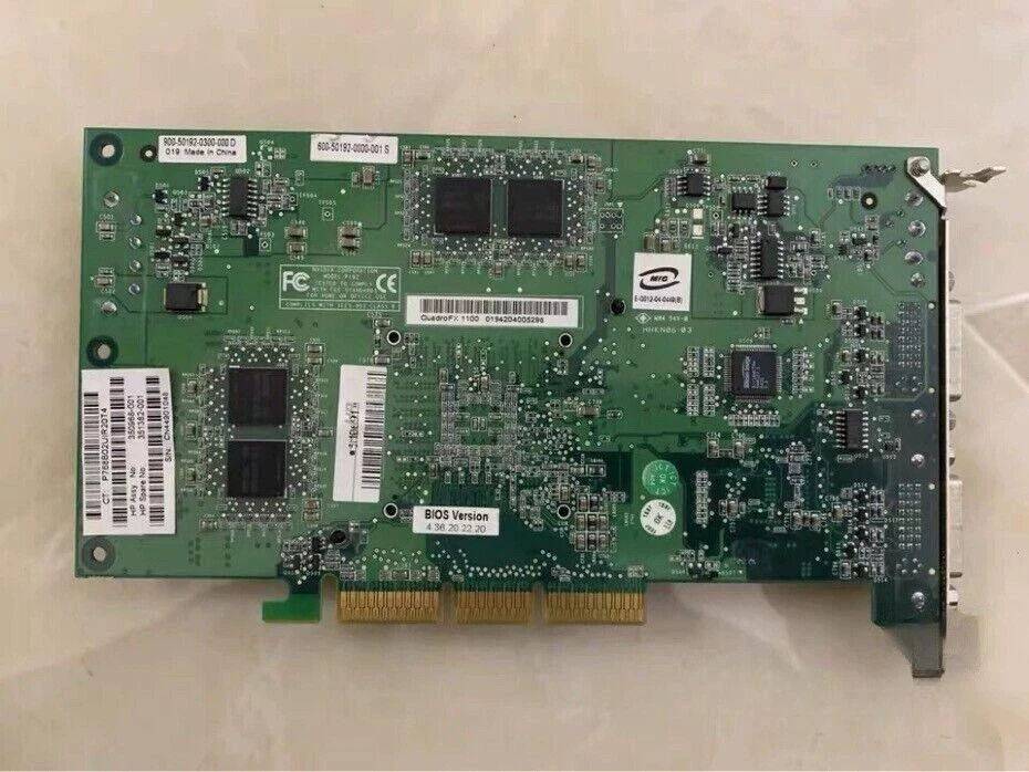 NVIDIA Quadro FX1100 128MB GDDR2 Dual DVI Professional Graphics Card - Image 2 of 4