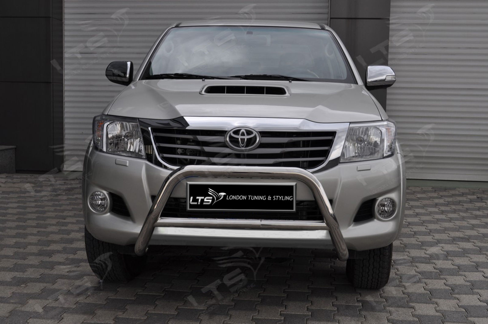 For Toyota Hilux Bull Bar Chrome Spotlight Nudge A Bar S Steel My XXX Hot Girl
