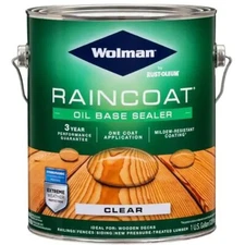Wolman 12386 Raincoat Clear Sealer Oil Base Semi-Gloss gal