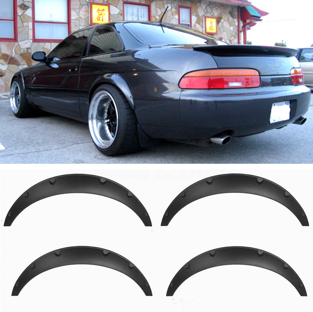 4pcs Fender Flares Extension Extra Wide Wheel Arches For Lexus