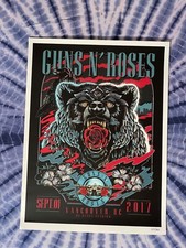guns n roses vancouver poster
