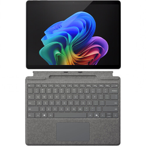 Microsoft Surface Pro Copilot+ 13" Touch X+ 16GB 512GB Black + Blk Pro Keyboard - Afbeelding 1 van 12