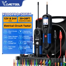 VDIAGTOOL V200PRO Power Probe Short Open Electrical Circuit Tester with 30Pins