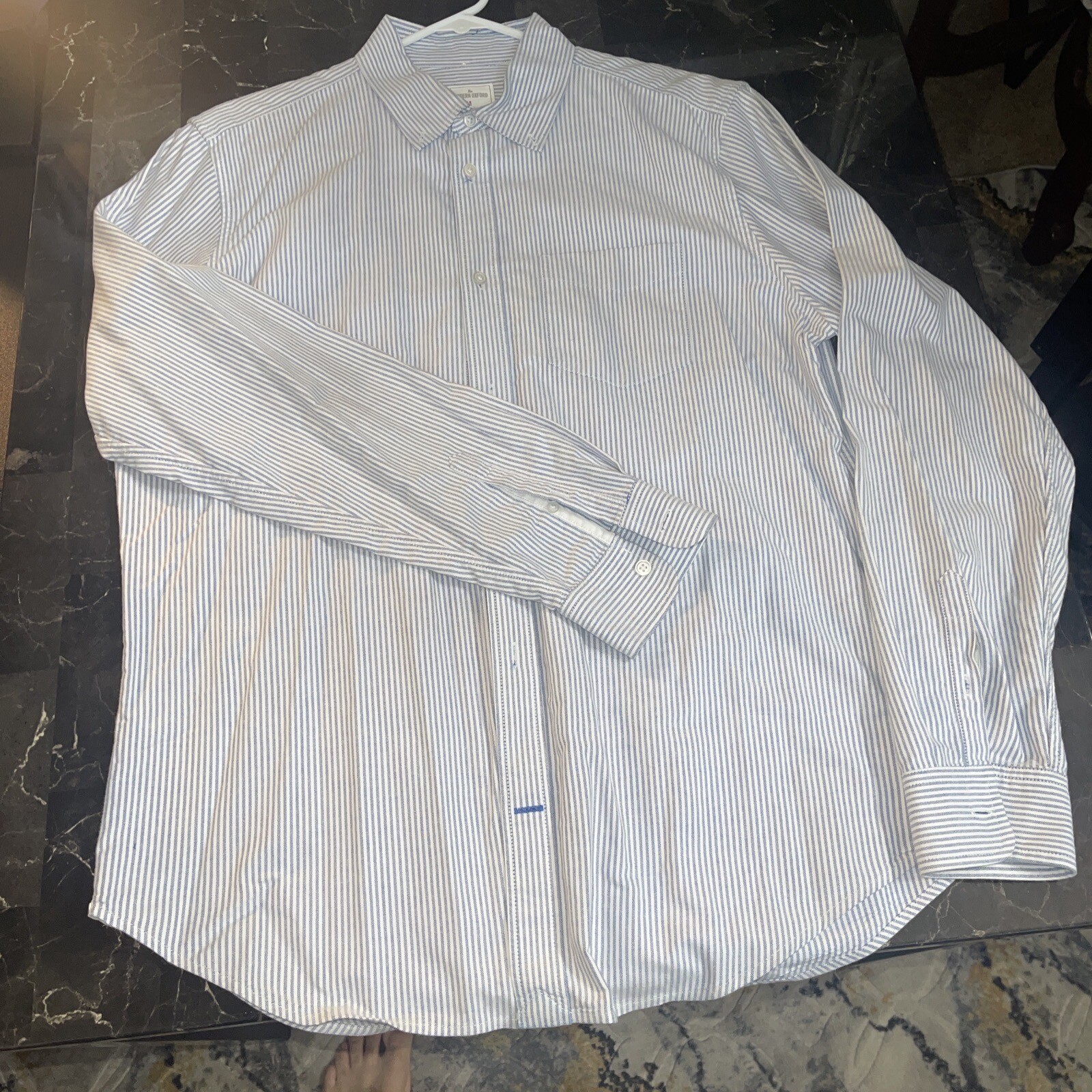 Gap Men's Long Sleeve Easy Relaxed Fit ButtonDown Oxford Shirt eBay