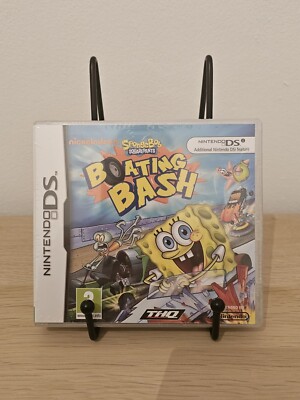 SpongeBob Schwammkopf Bootfahren Bash (Nintendo DS, 2010) Sealed (Kassette lose)