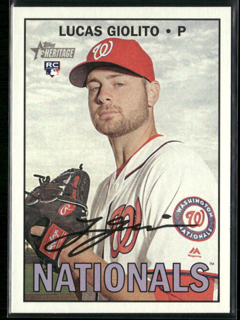 2016 Topps Heritage #514 Lucas Giolito