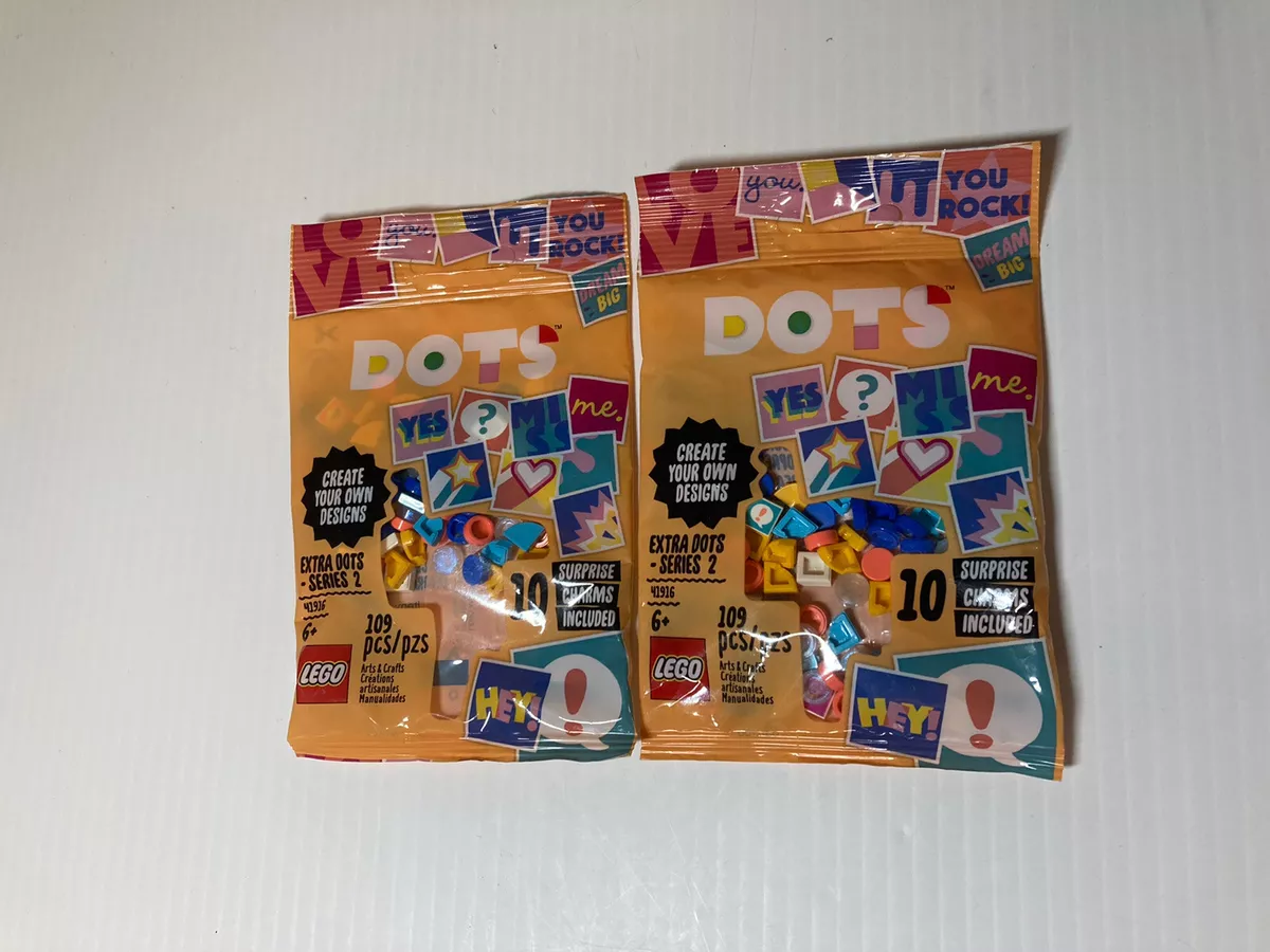 LEGO DOTS Extra Dots Series 2 New Sealed Lot Of 2 Packs