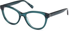 GANT GA4153 096 Clear Green Cat Eye Plastic Eyeglasses Frame 53-17-140