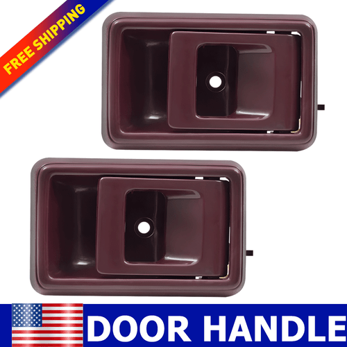 Door Handle Inner Indoor Left Right for 1995-2000 Toyota Tacoma Gray Free Return - Picture 22 of 23