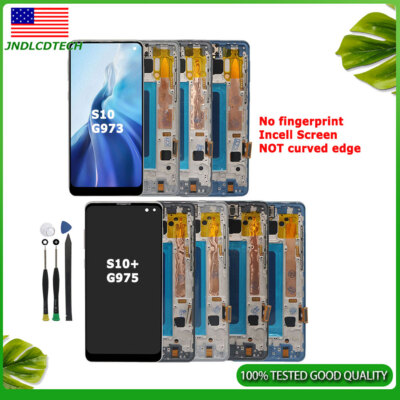 For Samsung Galaxy S10+ Plus G975U S10 G973 LCD Display Touch Screen Tool Kit