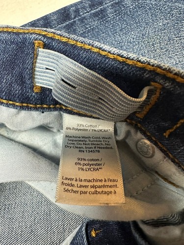 Vineyard Vines Jeans Boys Size 12 Blue Denim Pocket Mid Rise Straight Leg - Picture 7 of 7