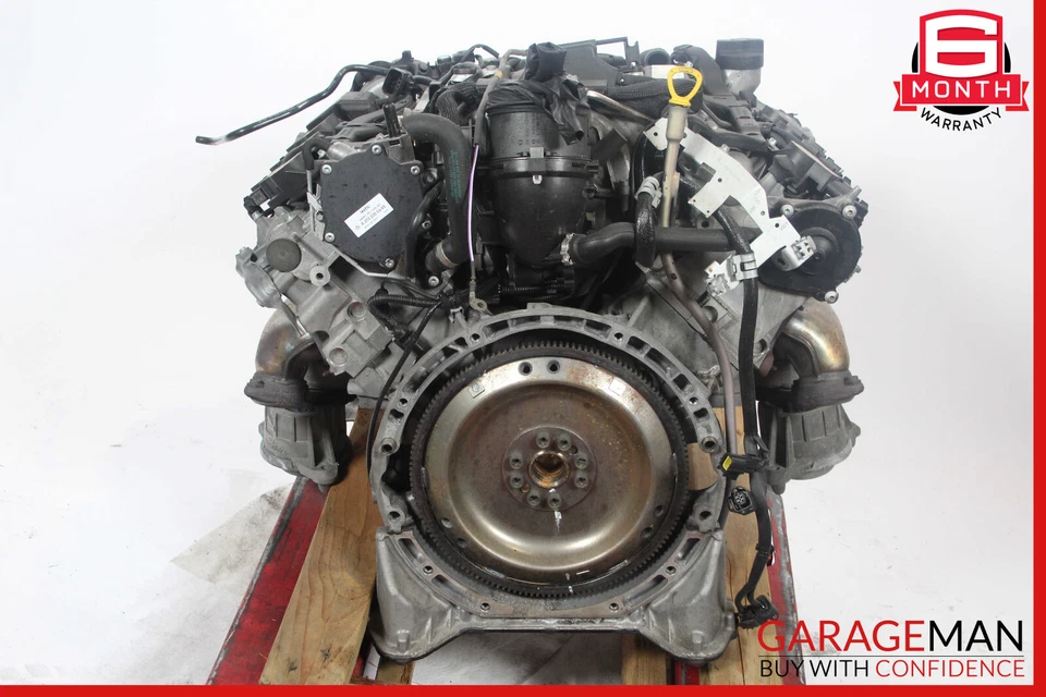 08-11 Conjunto de bloque de motor Mercedes W204 C300 3,0 L V6 tracción trasera OEM Foto 2 de 4