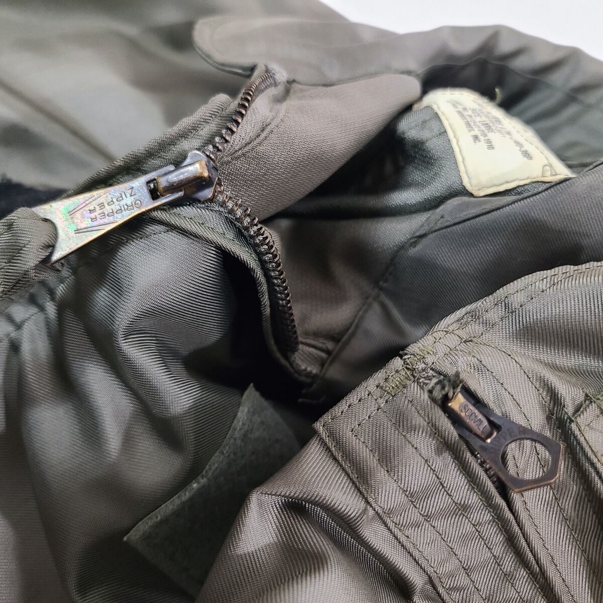 VTG 80s Alpha Industries Military Summer Flyers Jacket CWU VTG 80s Alpha Industries Military Summer Flyers Jacket CWU