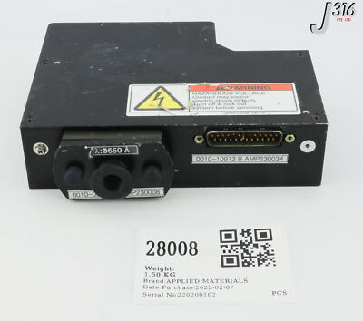 28008 APPLIED MATERIALS ASSY, H.O.T. DECTR MOD W/ 0010-00860 0010