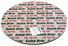3M Scotch-Brite EXL 8” x 1/4” x 5/8” Deburring Finishing Unitized Wheel 2S Fine