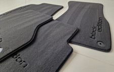 Velours Auto Fussmatten für Audi Q5 Sportback FYT ab 2021-   BLACK EDITION