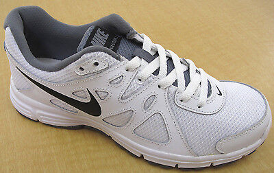 Nike Revolution 2 Mens White/Black Synthetic Mesh Running Shoes - NWD eBay