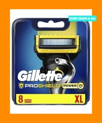 Gillette, Fusion5 Proshield Razor with Blades Refill 4 Pack