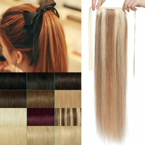 LUVME Drawstring Ponytail Extensions Human Hair for Women  display picture 1