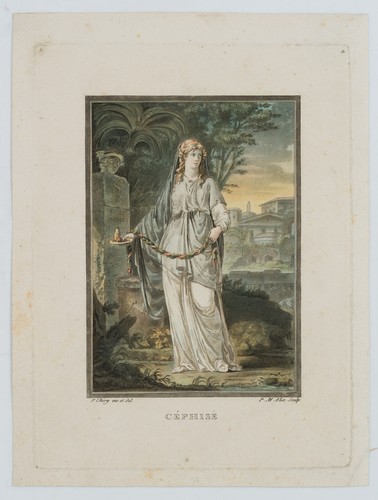 ALIX (*1762) nach CHÉRY (*1759), Cephise, aus 'Andromache', Aquatinta Klassizism - Picture 2 of 4