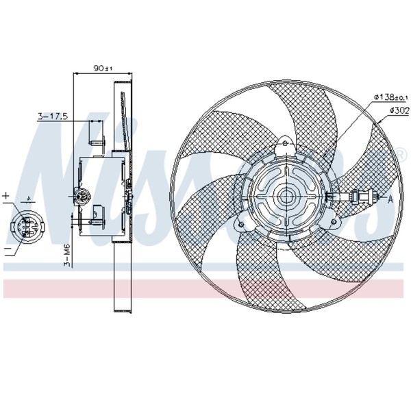 LüFter MotorküHlung FüR VW Polo Variant 6KV5 6KV2 Caddy II Kombi 9K9B 9K9A-image