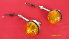 73-81 TRIUMPH T140 T150 LUCAS STYLE SHORT STEM TURN SIGNALS 60-4105 54057553 