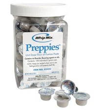 Pumice Preppies Dental Paste Non-fluoride Stain Remover 100 cups (2 grams each)