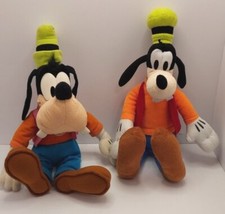 Disney Plush Toy Stuffed Animal Lot Of 2 Goofy 18"