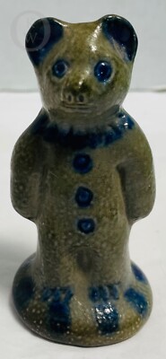 2* Beaumont Brothers Pottery BBP*Two Salt Glazed Bears*24262H S220