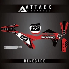 Attack Graphics Custom Renegade Complete Bike Graphics Kit