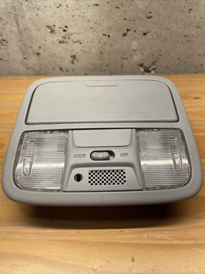 #ad 2005 10 HONDA ODYSSEY PILOT ACCORD OVERHEAD MAP DOME LIGHT W CUBBY *GRAY GREY $30.00