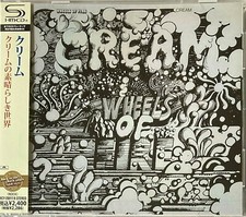 Cream SEALED BRAND NEW 2 CD SHM-CD  "Wheels Of Fire" W/Live Fillmore Japan OBI