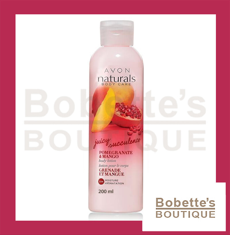 Lait Pour Le Corps Avon Naturals Gourmand - 150 Ml, Parfums Au Choix (fruits, Fleurs, épices) - Neuf, Hypoallergénique