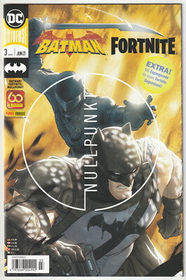   BATMAN/FORTNITE: NULLPUNKT #3, Panini Comics/DC Comics 2021 COMICHEFT TOP Z1