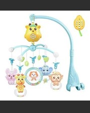 CATERBEE BABY CRIB MOBILE NEW IN BOX, Light and Music, Remote, Projector A