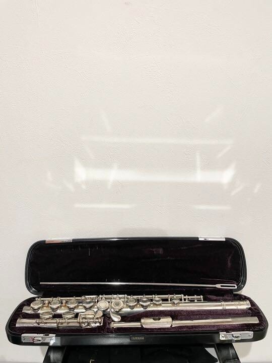 Yamaha YFL-261S II Flute Silver Open Hole w/Case | eBay