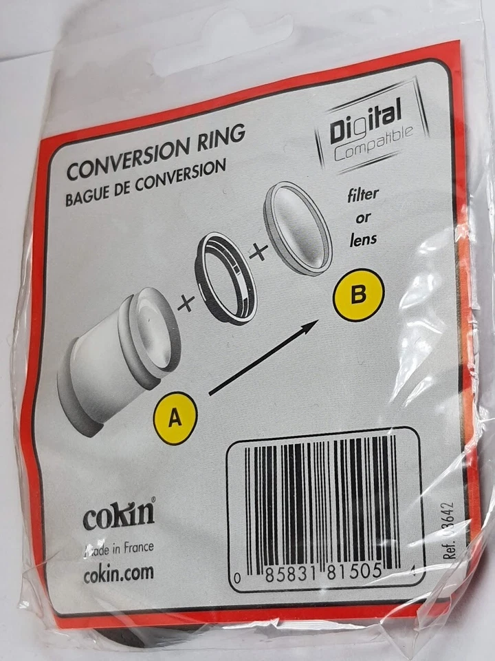 37-46mm Metal Step Up Adapter Ring 37mm Lens to 46mm Filter Converter E37-E46 - Image 4 of 4