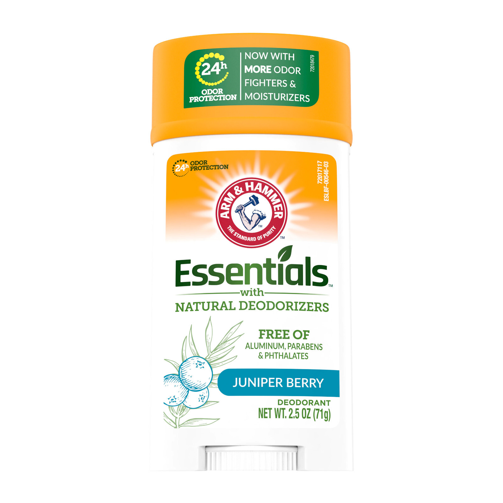 Arm & Hammer Essentials Deodorant Clean Juniper Berry Paraben Free 2.5 Oz eBay