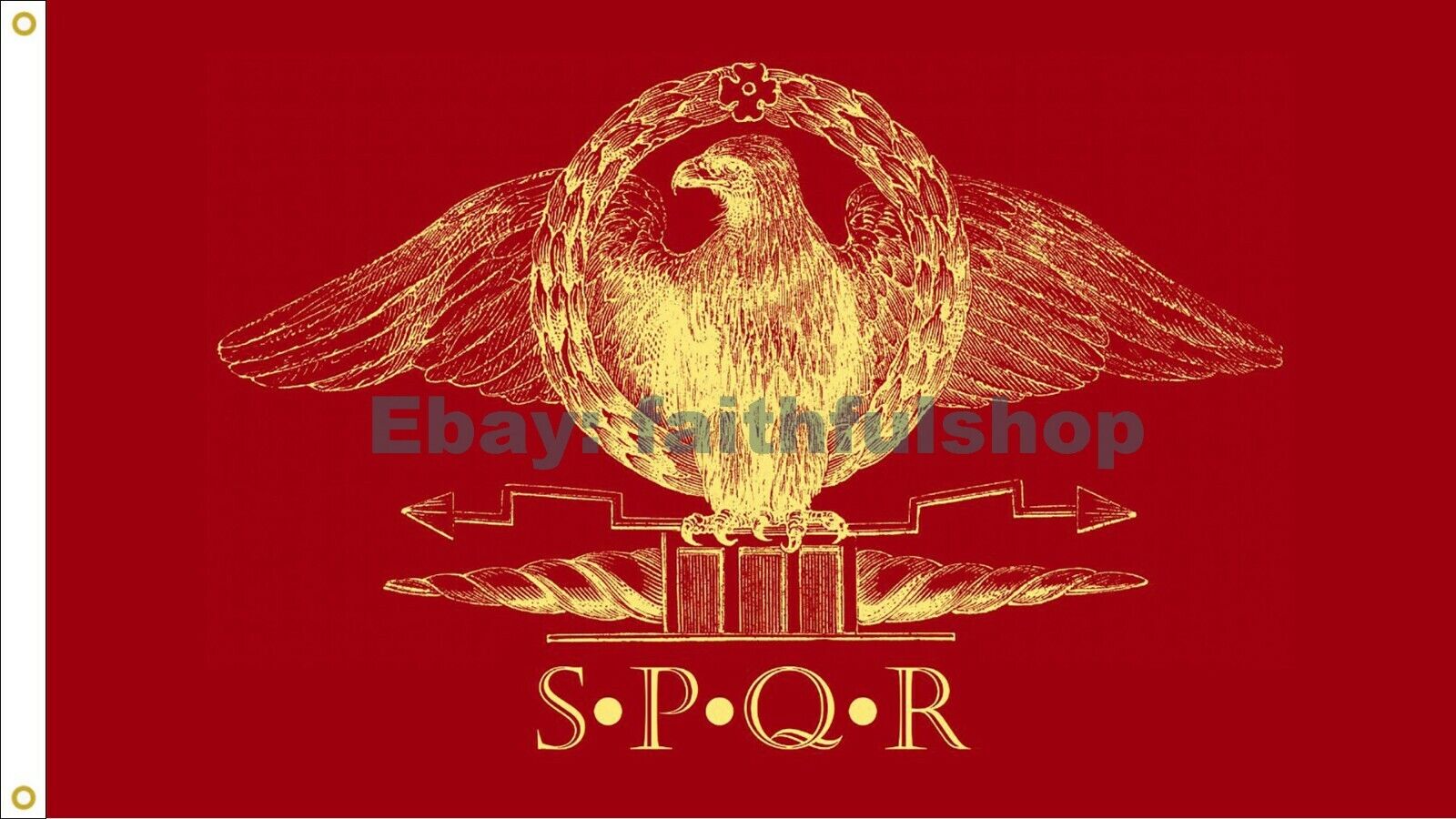 Size 3x5Ft banner Roman Empire Senate and People of Rome Flag New Best Roman Buy