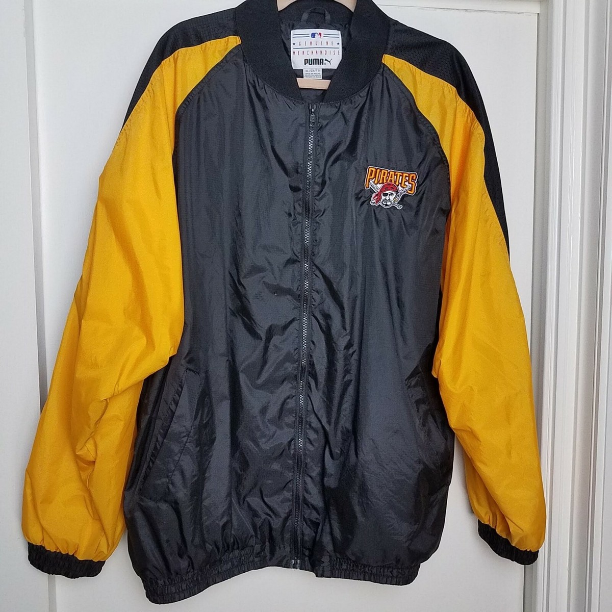 Puma Genuine Merchandise Vintage Pittsburgh Pirates Zip Up