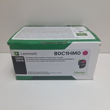 NEW - LEXMARK 80C1HM0 High Yield MAGENTA TONER 801HM - CX410 CX510 Sealed Box