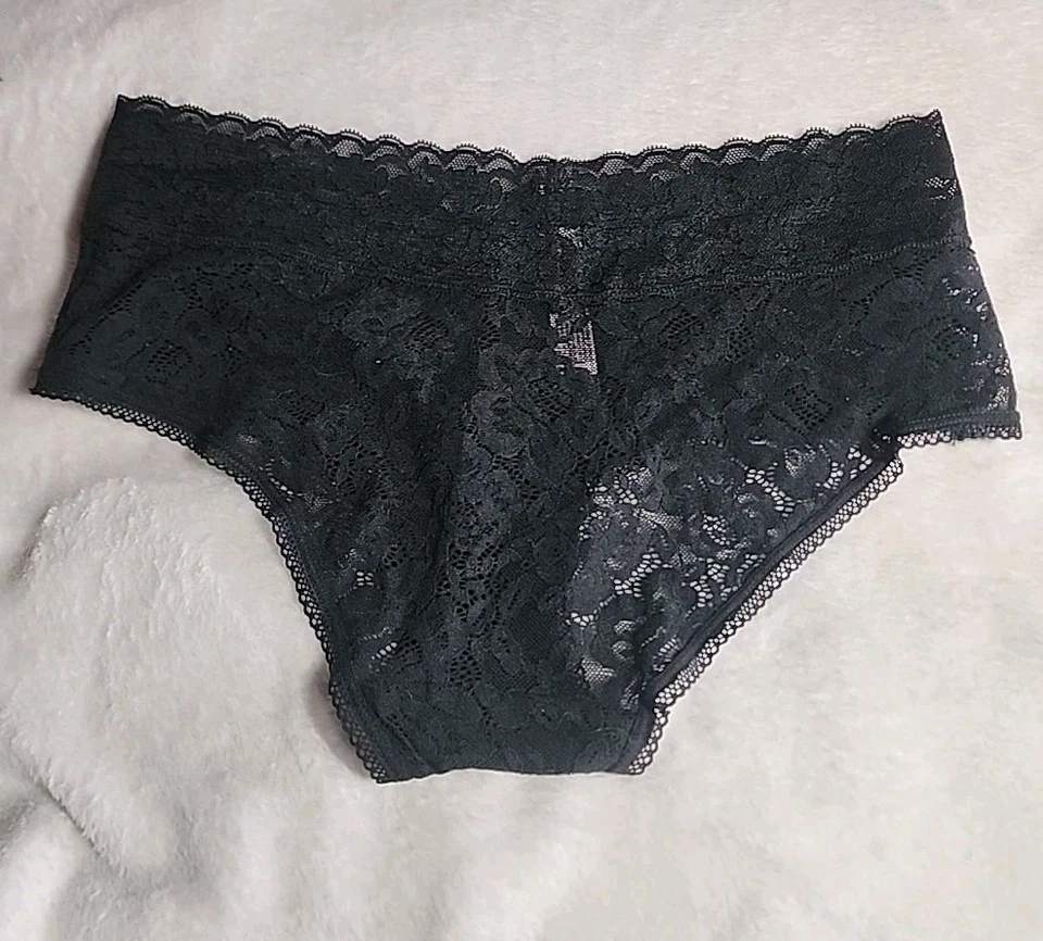 Bragas de encaje negras pequeñas hipster Gilligan & OMalley Foto 3 de 4