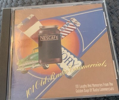 Golden Age Radio: 101 Old Radio Commercials CD RARE Vintage 1994 Nostalgia AM/FM