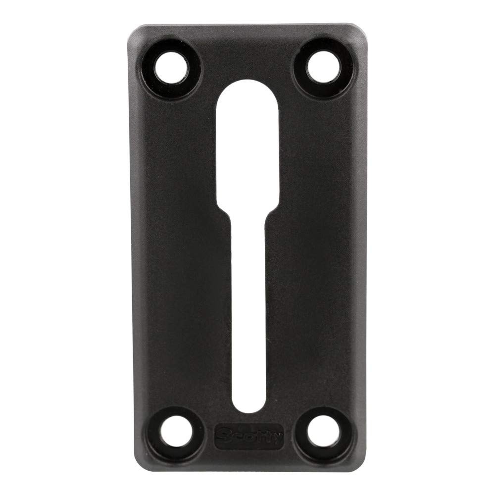 Scotty Track Adaptor for 341 Glue on Pad One Size, Black